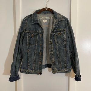 MADEWELL Jean jacket in storm cloud wash